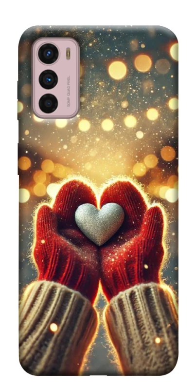 Чохол на Motorola Moto G42 Heart in hand фото 1 з 1