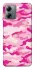 Чехол на Motorola Moto G14 camouflage pink фото 1 из 1