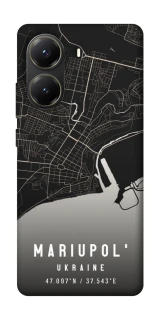Чохол на Xiaomi Poco X6 Pro Mariupol map фото 1 з 1