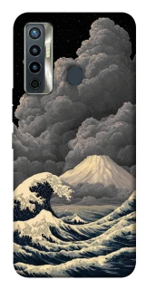 Чехол на TECNO Camon 17 Japan mountains фото 1 из 1