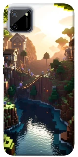 Чехол на Realme C11 Minecraft sunset фото 1 из 1