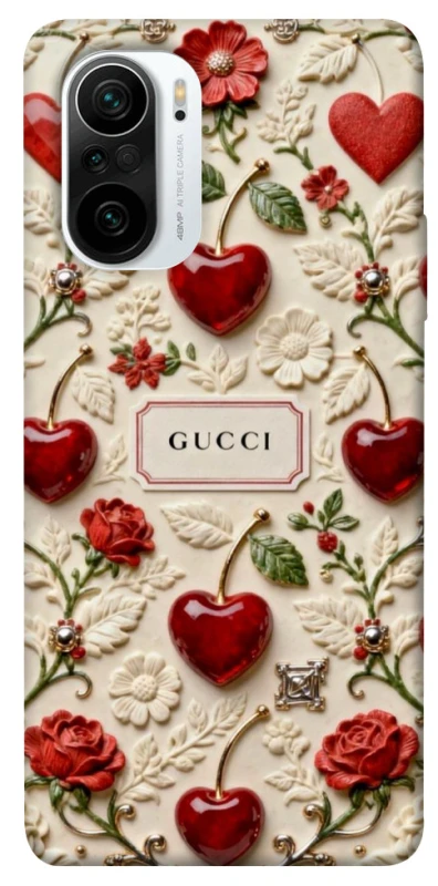 Чехол на Xiaomi Redmi K40 / K40 Pro / K40 Pro+ / Poco F3 Gucci ver.2 фото 1 из 1