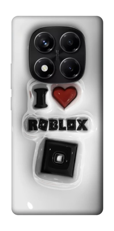 Чохол на Xiaomi Redmi Note 14 Pro 5G I love Roblox фото 1 з 1