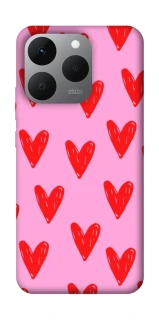 Чохол на Realme 15T Red hearts 2 фото 1 з 1