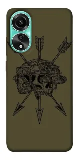 Чохол на Oppo A78 4G Mil skull фото 1 з 1