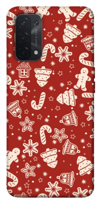Чехол на Oppo A54 5G / A74 5G Новогодний v3 фото 1 из 1