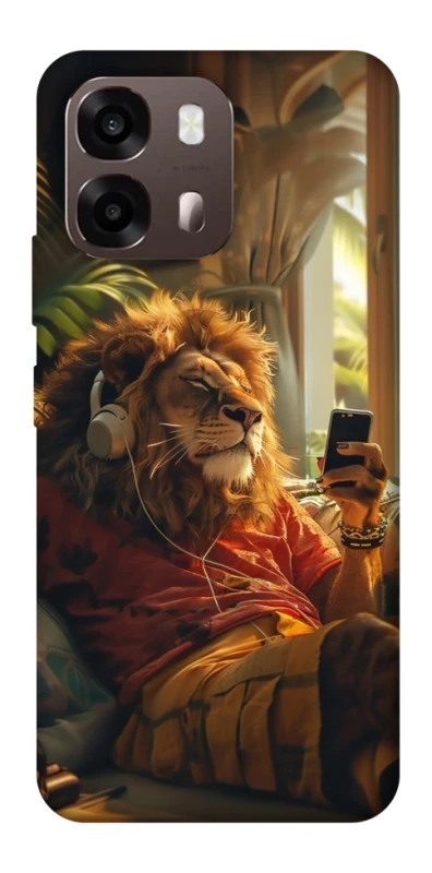 Чохол на Oppo A6 Лев v2 фото 1 з 2