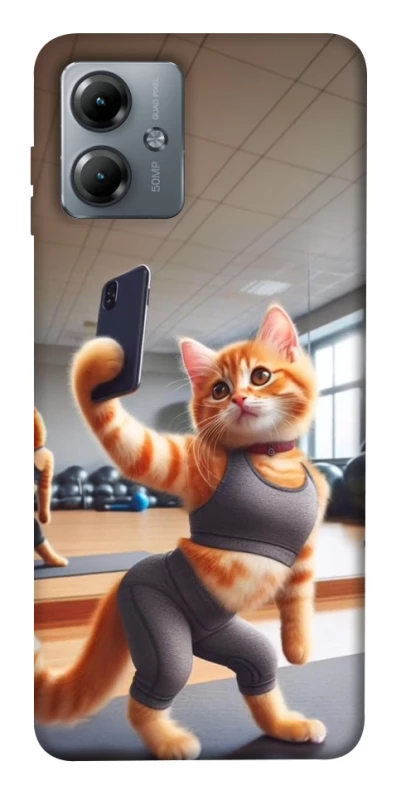 Чехол на Motorola Moto G14 Кошечка фото 1 из 1