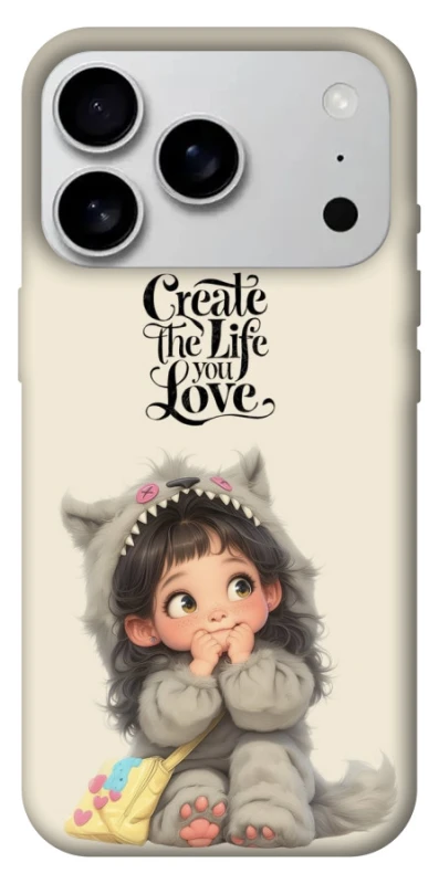 Чохол на Apple iPhone 17 Pro Max (6.9") Create the life you love фото 1 з 1