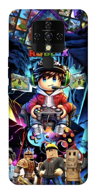 Чехол на TECNO Camon 16 SE Roblox collage ver.4 фото 1 из 1