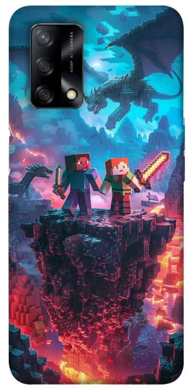 Чохол на Oppo A74 4G Minecraft v3 фото 1 з 1