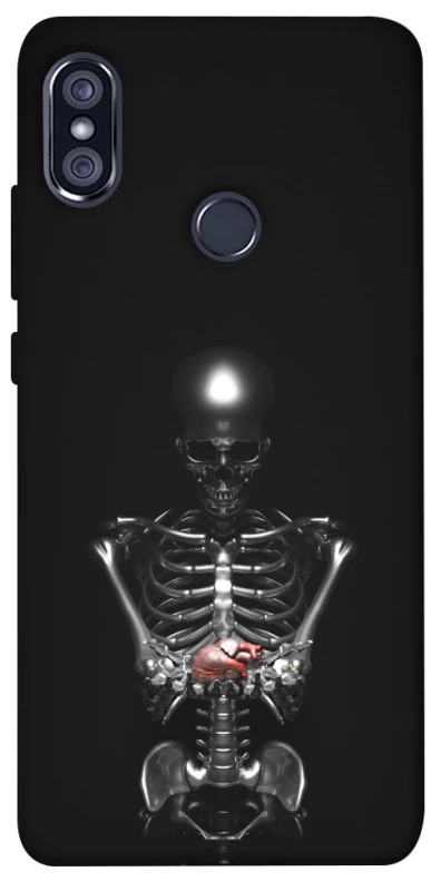 Чехол на Xiaomi Redmi Note 5 Pro / Note 5 (AI Dual Camera) Скелетон фото 1 из 1