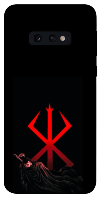 Чохол на Samsung Galaxy S10e Berserk Red Logo фото 1 з 1