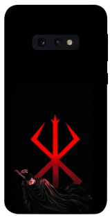 Чехол на Samsung Galaxy S10e Berserk Red Logo фото 1 из 1