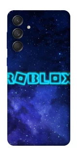 Чохол на Samsung Galaxy M55 Roblox Space Logo Blue фото 1 з 1
