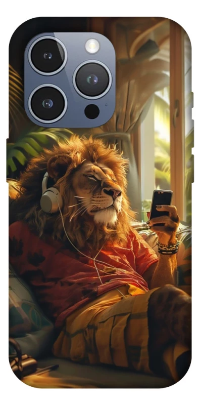 Чехол на Apple iPhone 16 Pro Max Лев v2 фото 1 из 1
