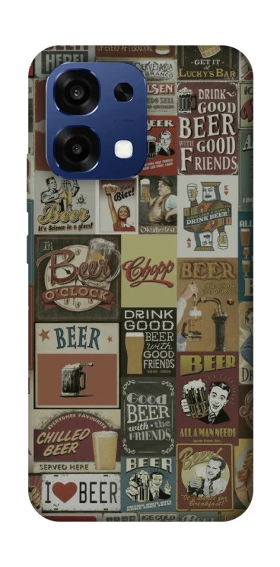 Чехол на Oppo A6 Pro 4G/5G Retro collage ver.1 фото 2 из 2