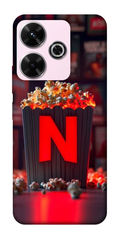 Чехол на Xiaomi Poco M6 4G Netflix and popcorn фото 1 из 1