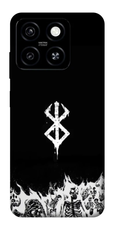 Чохол на ZTE Blade A55 4G Berserk skeletons фото 1 з 1