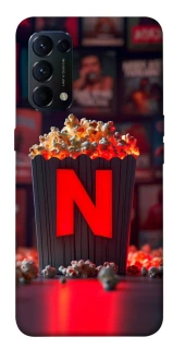 Чехол на Oppo Reno 5 4G Netflix and popcorn фото 1 из 1