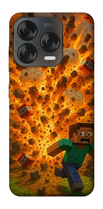 Чохол на ZTE Blade V70 Design Minecraft v7 фото 1 з 2