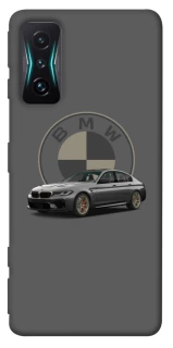 Чехол на Xiaomi Redmi K50 Gaming BMW grey v2 фото 1 из 1