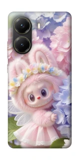 Чехол на Xiaomi Poco X7 Pro Labubu & Flowers ver.1 фото 1 из 1