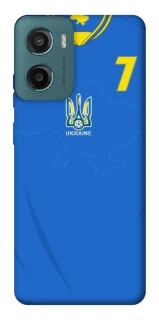 Чохол на Motorola Moto G06 UA-Football ver.4 фото 1 з 1