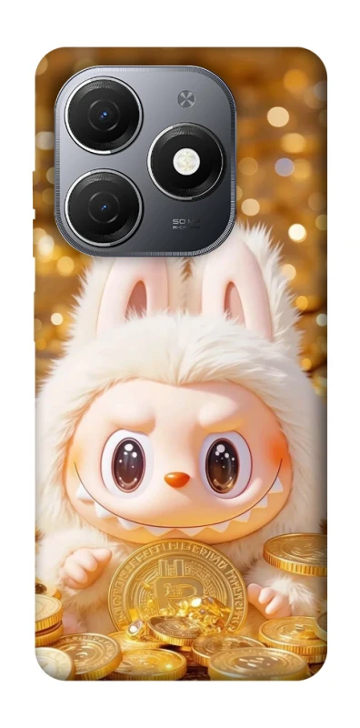 Чохол на TECNO Spark 20 Bitcoin Labubu фото 1 з 1