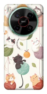 Чохол на ZTE Nubia V70 Max Funny Kittens фото 1 з 1