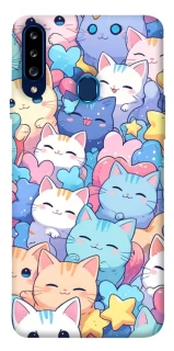 Чехол на Samsung Galaxy A20s Funny Kittens ver.3 фото 1 из 1