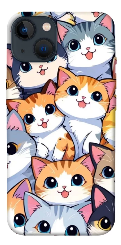 Чохол на Apple iPhone 13 (6.1") Cute Cat v2 фото 1 з 1