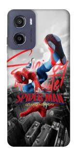 Чехол на Motorola Moto E15 Spider Man ver.1 фото 1 из 1