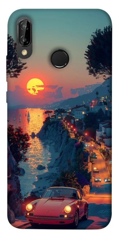 Чохол на Huawei P20 Lite Porsche sunrise фото 1 з 1