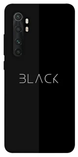 Чехол на Xiaomi Mi Note 10 Lite Black фото 1 из 1