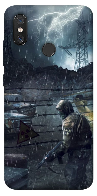 Чохол на Xiaomi Mi 8 Сталкер v13 фото 1 з 1