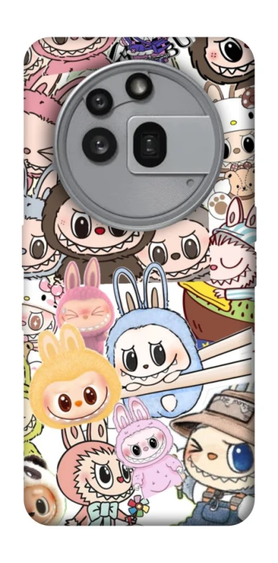 Чехол на Nothing Phone (3a) Pro All Labubus фото 1 из 1