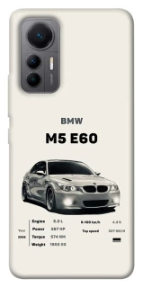 Чохол на Xiaomi 12 Lite BMW M5 E60 фото 1 з 1