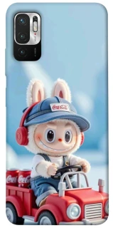 Чехол на Xiaomi Redmi Note 10 5G Labubu in the car фото 1 из 1