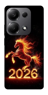 Чохол на Xiaomi Redmi Note 13 Pro 4G Red Fire Horse ver.1 фото 1 з 1
