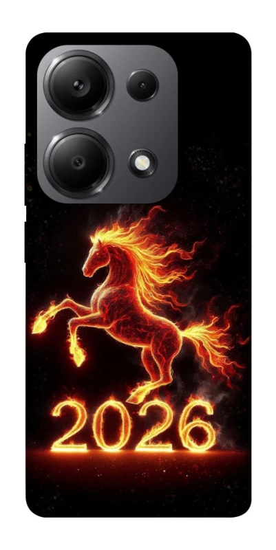 Чохол на Xiaomi Redmi Note 13 Pro 5G Red Fire Horse ver.1 фото 1 з 1