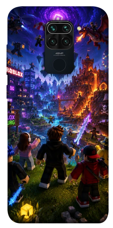 Чохол на Xiaomi Redmi Note 9 / Redmi 10X Roblox aesthetics ver.12 фото 1 з 1