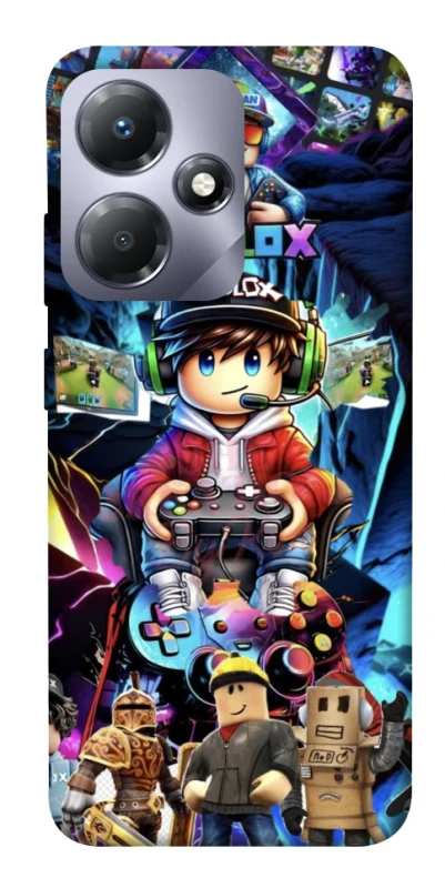 Чохол на Infinix Hot 30i Roblox collage ver.4 фото 1 з 1