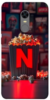 Чехол на Xiaomi Redmi 5 Plus / Redmi Note 5 (Single Camera) Netflix and popcorn фото 1 из 1