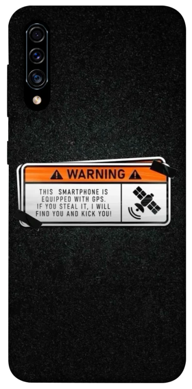 Чохол на Samsung Galaxy A50 (A505F) / A50s / A30s Warning фото 1 з 1