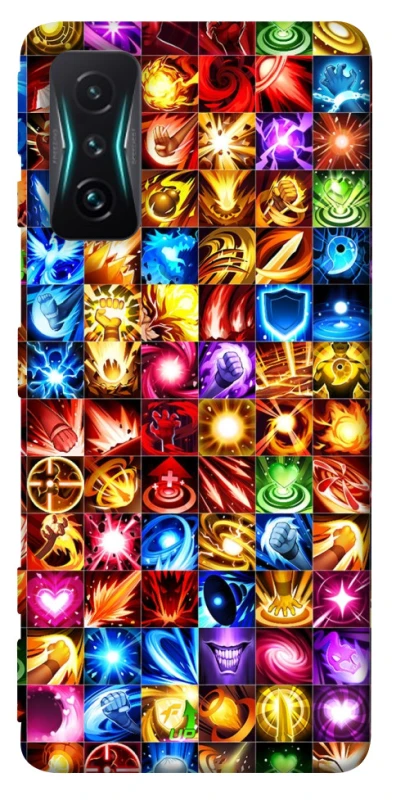 Чохол на Xiaomi Redmi K50 Gaming Abilities menu ver.4 фото 1 з 1