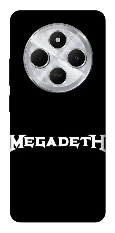 Чохол на Xiaomi Redmi 14C / Poco C75 Megadeth logo фото 1 Чохол на Xiaomi Redmi 14C / Poco C75 Megadeth logo фото 1 з 1