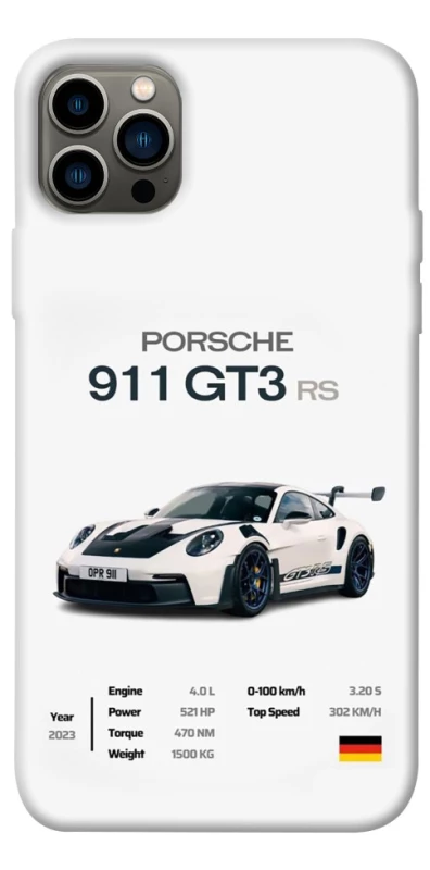 Чехол на Apple iPhone 12 Pro (6.1") Porsche 911 GT3 фото 1 из 1