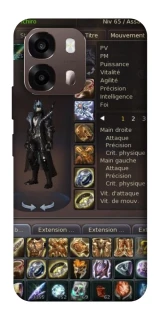 Чохол на Oppo A6 Character Menu ver.1 фото 1 з 2