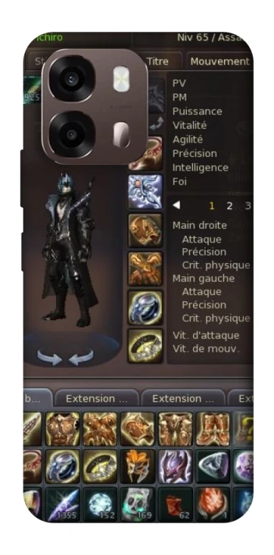 Чохол на Oppo A6 Character Menu ver.1 фото 2 з 2